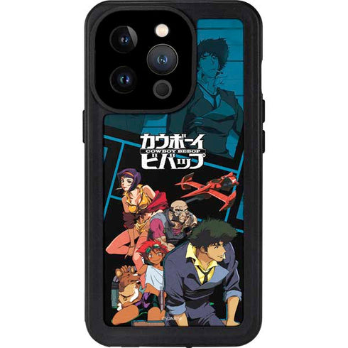 Cowboy Bebop Bounty Crew iPhone 15 Pro Waterproof Case